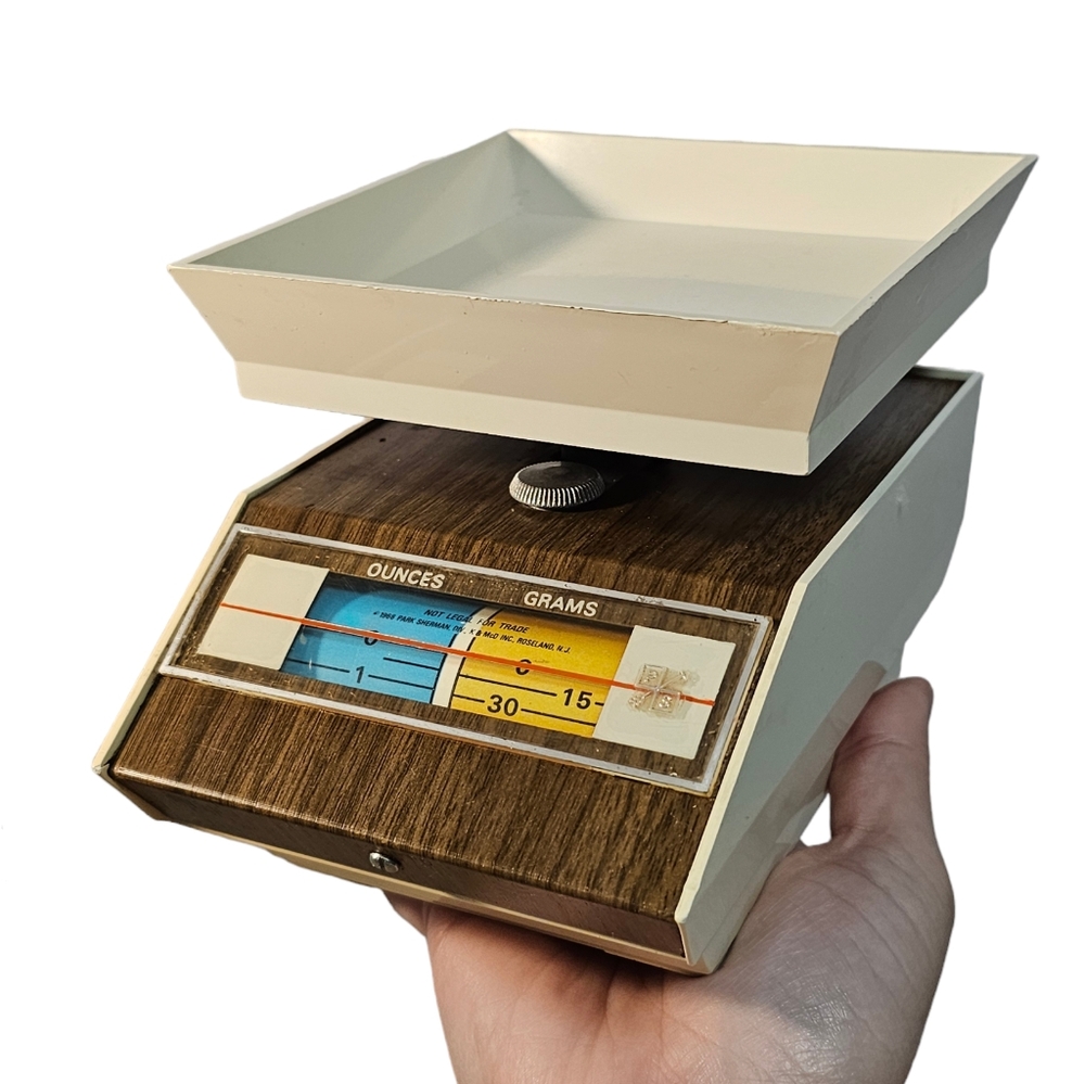 Vintage 1968 Park Sherman Kitchen Scale Mail Scale